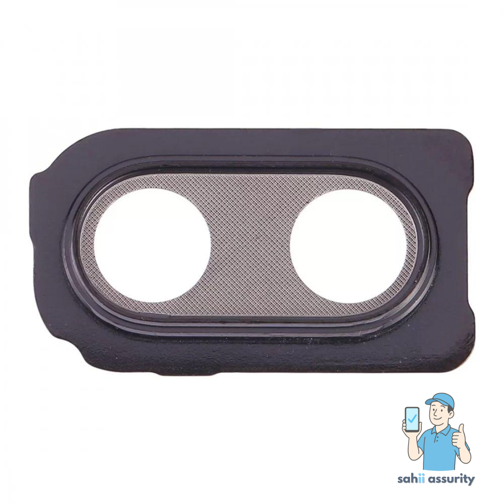 Camera Lens Glass with Frame for Vivo X23 Black